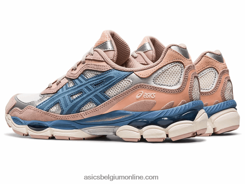 gel-nyc V6HXR22180 creme/grijze floss Asics