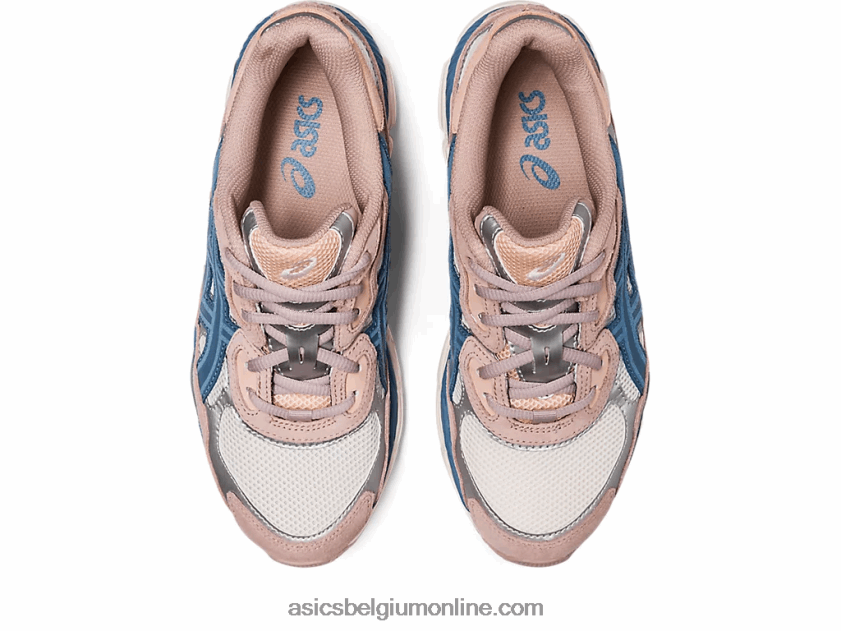 gel-nyc V6HXR22180 creme/grijze floss Asics