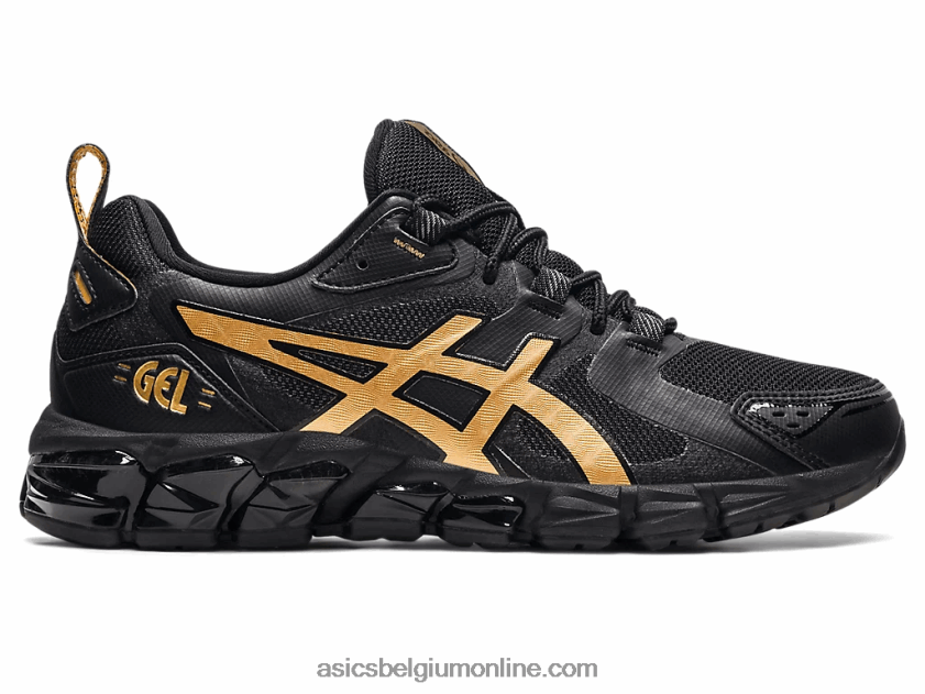 gel-quantum 180 V6HXR23865 zwart/puur goud Asics