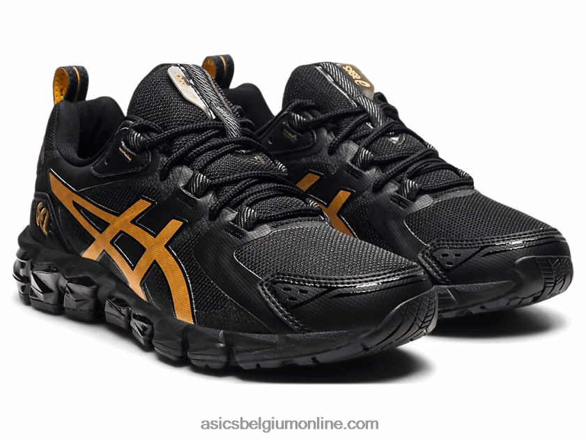 gel-quantum 180 V6HXR23865 zwart/puur goud Asics