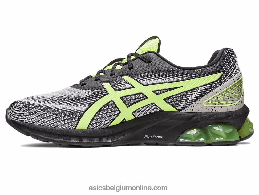 gel-quantum 180 vii V6HXR2126 zwart/limoengroen Asics