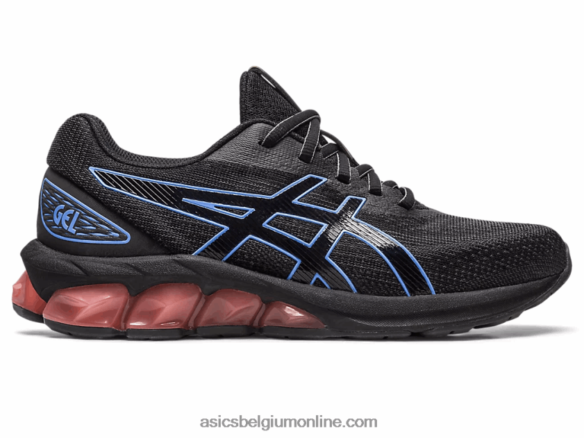 gel-quantum 180 vii V6HXR22336 zwart/maagdenpalm blauw Asics