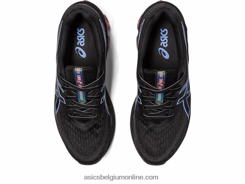 gel-quantum 180 vii V6HXR22336 zwart/maagdenpalm blauw Asics