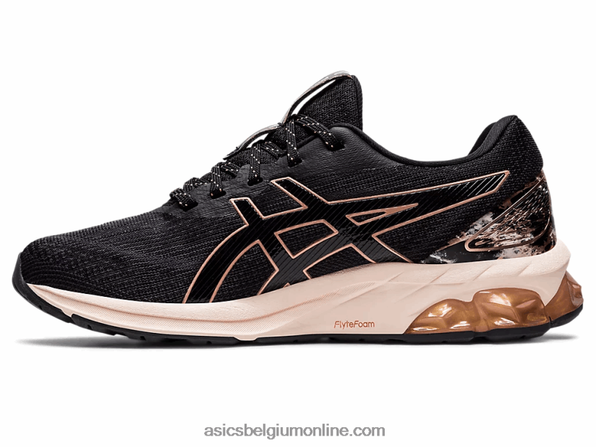 gel-quantum 180 vii V6HXR22908 zwart/rosé goud Asics