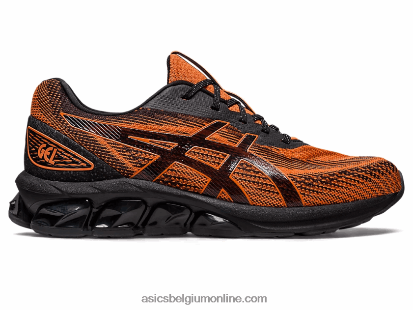 gel-quantum 180 vii V6HXR2629 zwart/habanero Asics