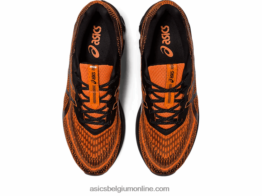 gel-quantum 180 vii V6HXR2629 zwart/habanero Asics