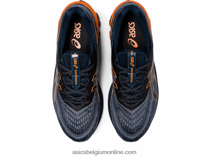 gel-quantum 180 vii V6HXR2733 frans blauw/lava oranje Asics