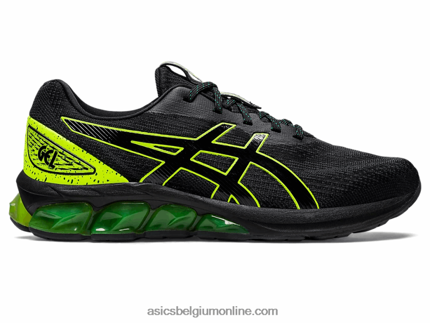 gel-quantum 180 vii V6HXR2816 zwart/veiligheidsgeel Asics
