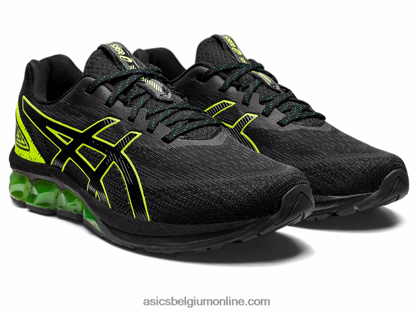 gel-quantum 180 vii V6HXR2816 zwart/veiligheidsgeel Asics