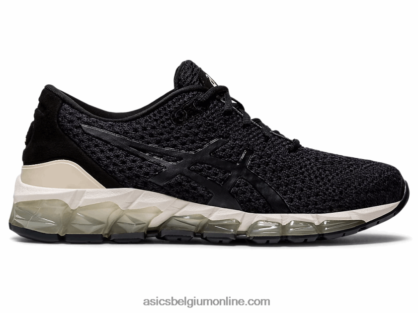 gel-quantum 360 5 gebreid V6HXR24148 zwart/gezellig roze Asics