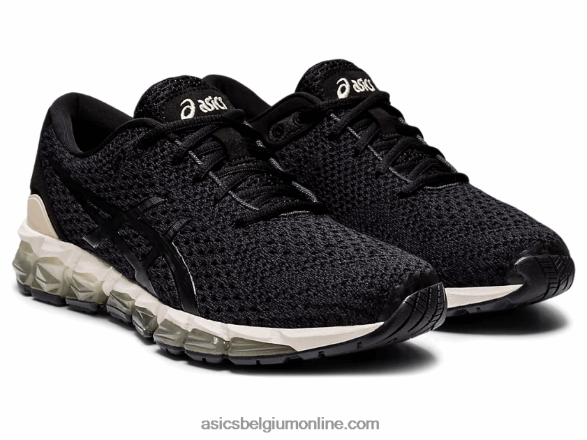 gel-quantum 360 5 gebreid V6HXR24148 zwart/gezellig roze Asics