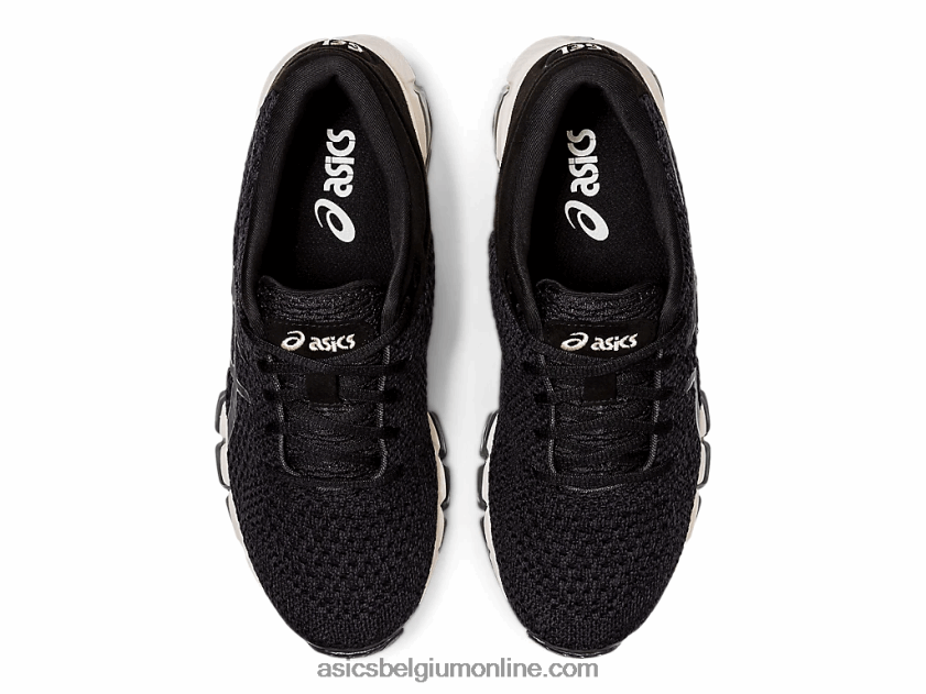 gel-quantum 360 5 gebreid V6HXR24148 zwart/gezellig roze Asics