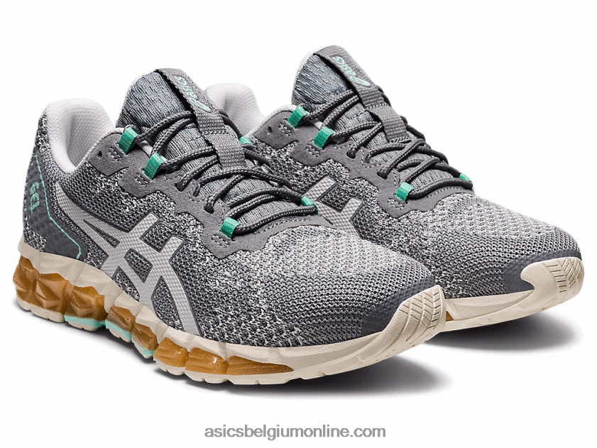gel-quantum 360 6 gebreid V6HXR22848 gletsjergrijs/sheet rock Asics