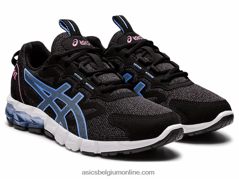 gel-quantum 90 3 V6HXR23907 zwart/maagdenpalm blauw Asics