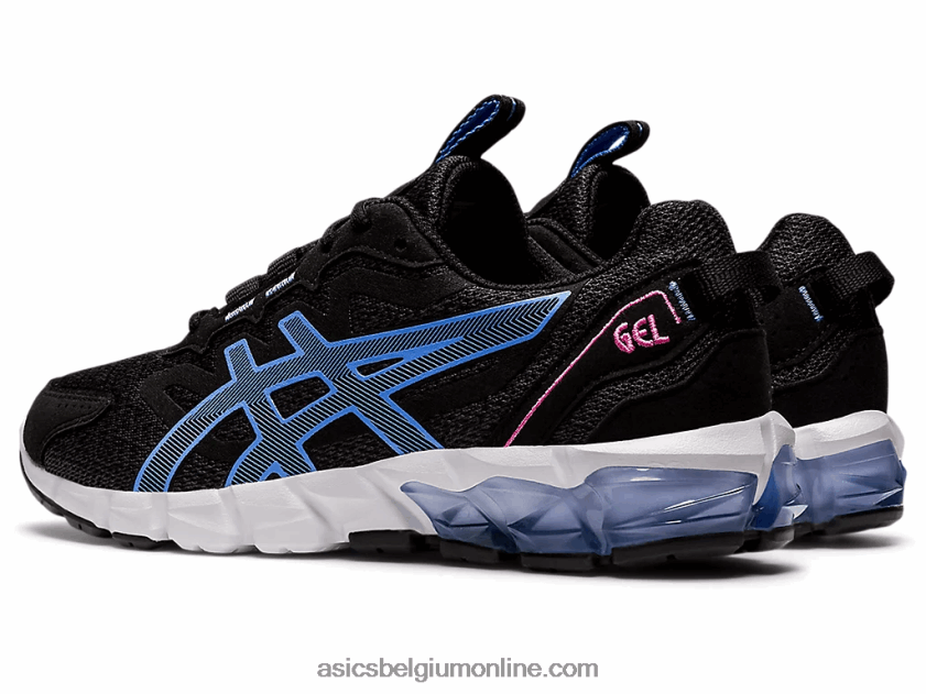 gel-quantum 90 3 V6HXR23907 zwart/maagdenpalm blauw Asics