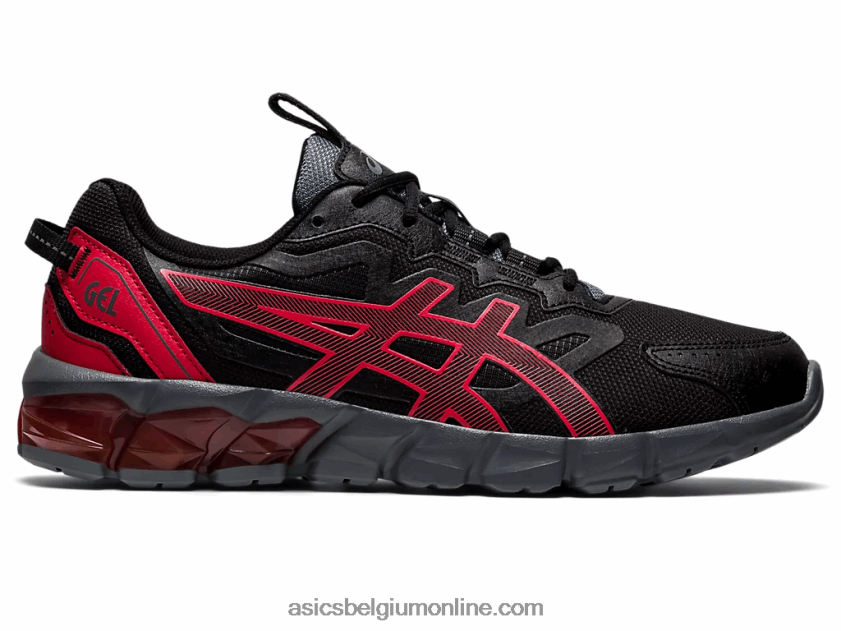 gel-quantum 90 3 V6HXR2711 zwart/rood alarm Asics