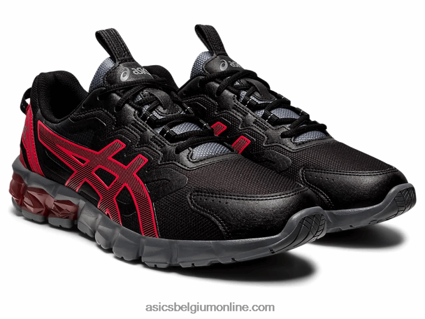gel-quantum 90 3 V6HXR2711 zwart/rood alarm Asics