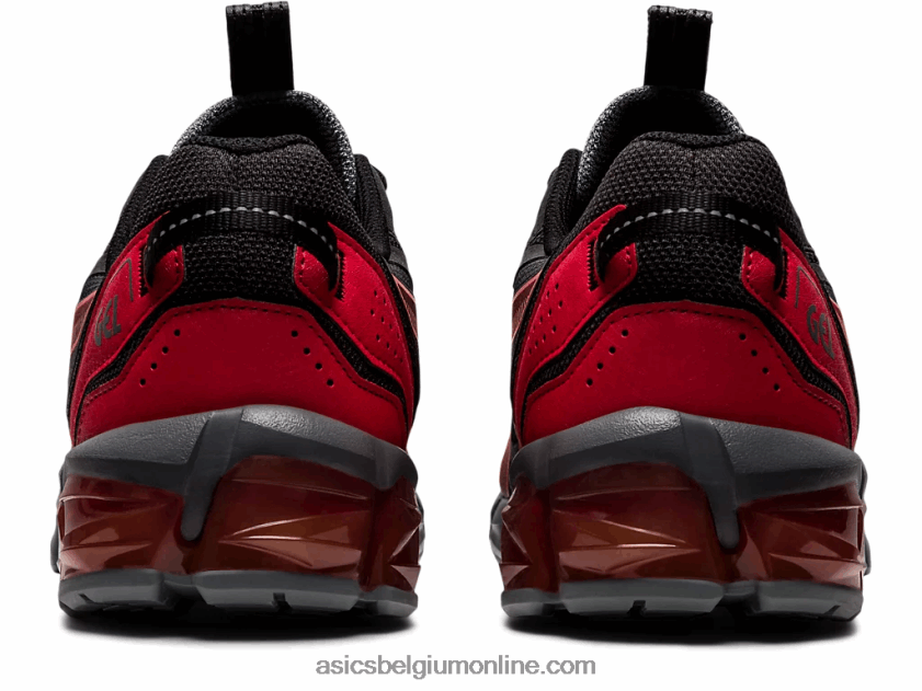 gel-quantum 90 3 V6HXR2711 zwart/rood alarm Asics