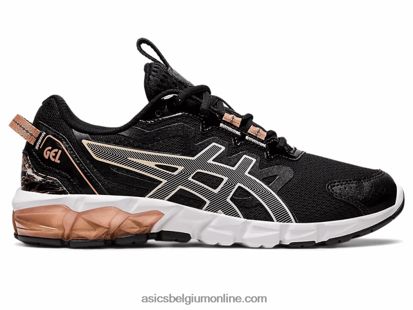 gel-quantum 90 V6HXR22854 zwart/rosé goud Asics