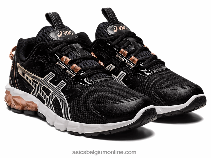 gel-quantum 90 V6HXR22854 zwart/rosé goud Asics