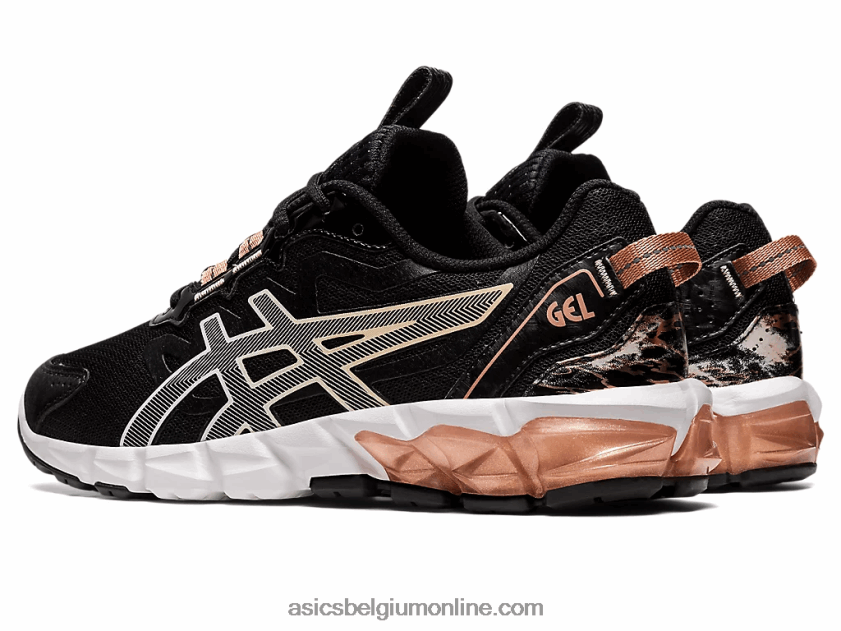 gel-quantum 90 V6HXR22854 zwart/rosé goud Asics