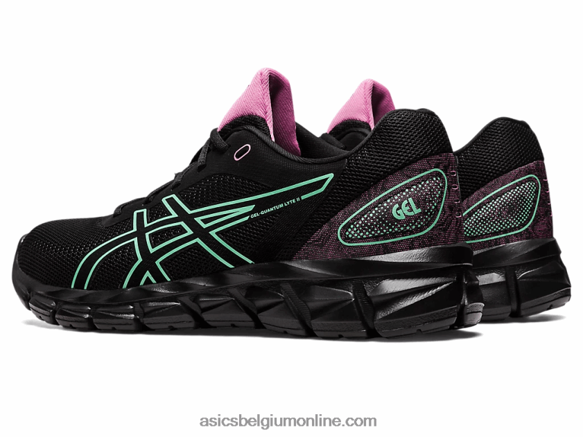 gel-quantum lyte ii V6HXR22340 zwart/ijsgroen Asics
