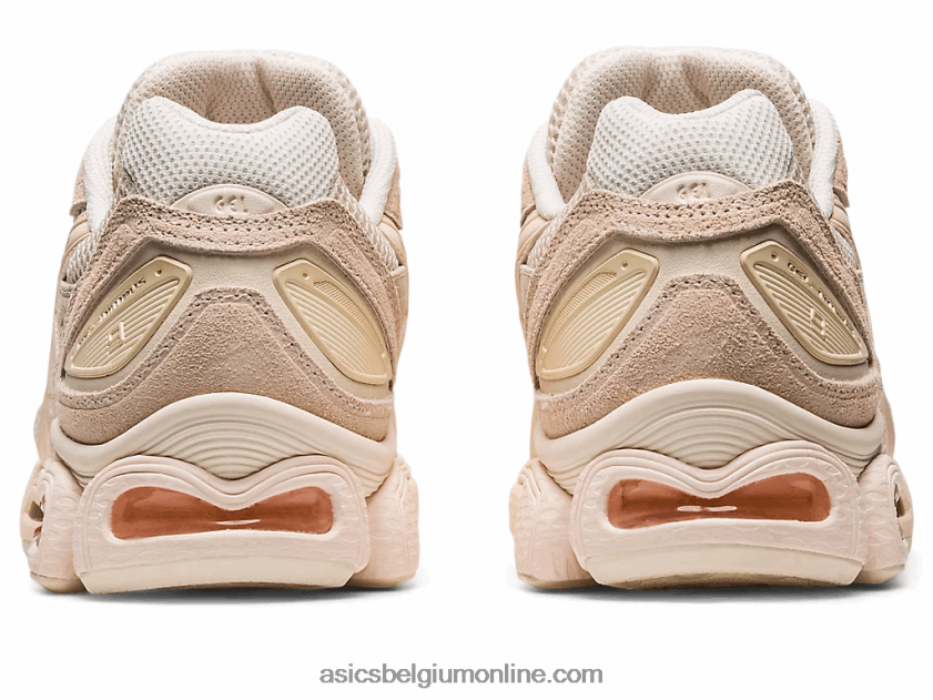 gelnimbus 9 V6HXR22539 havermout/witte perzik Asics
