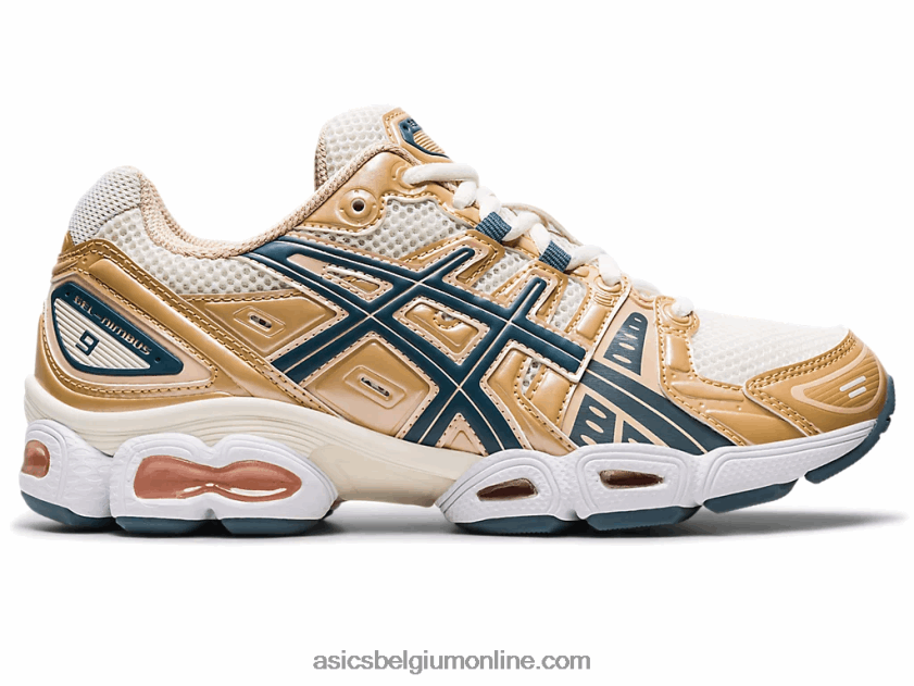 gelnimbus 9 V6HXR22701 creme/ijzersterk Asics