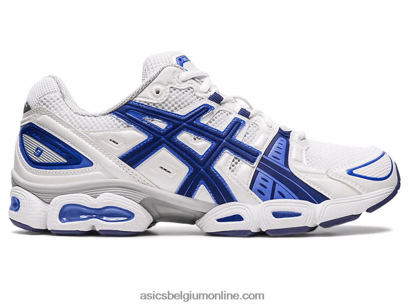 gelnimbus 9 V6HXR2282 wit/indigoblauw Asics