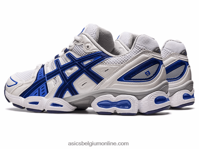 gelnimbus 9 V6HXR2282 wit/indigoblauw Asics