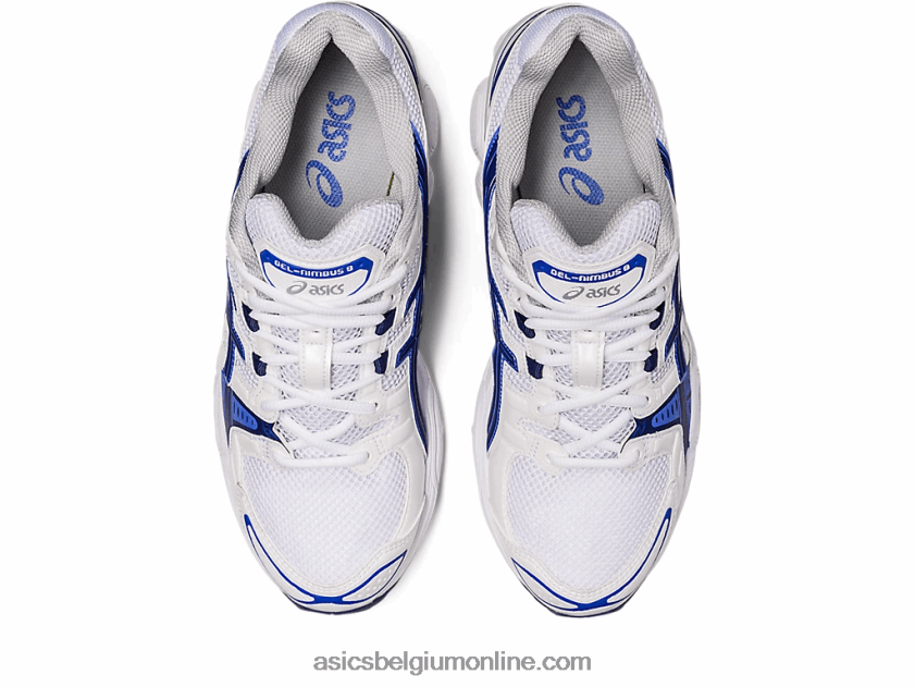 gelnimbus 9 V6HXR2282 wit/indigoblauw Asics