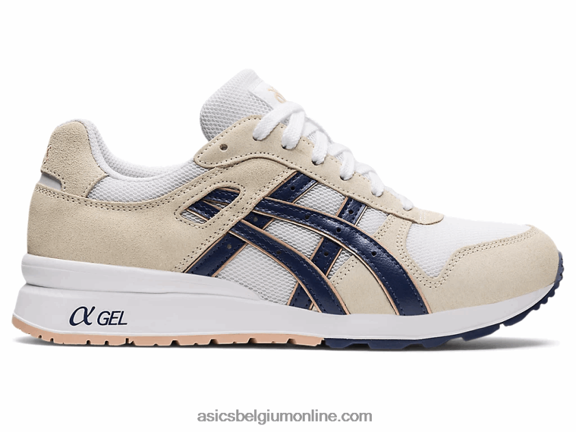 gt-ii V6HXR23739 creme/donderblauw Asics