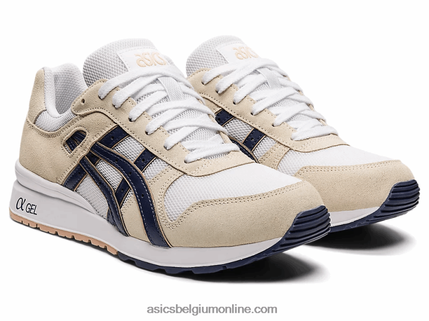 gt-ii V6HXR23739 creme/donderblauw Asics