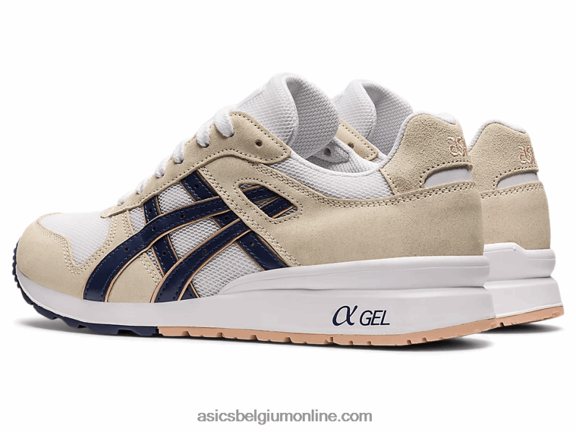 gt-ii V6HXR23739 creme/donderblauw Asics