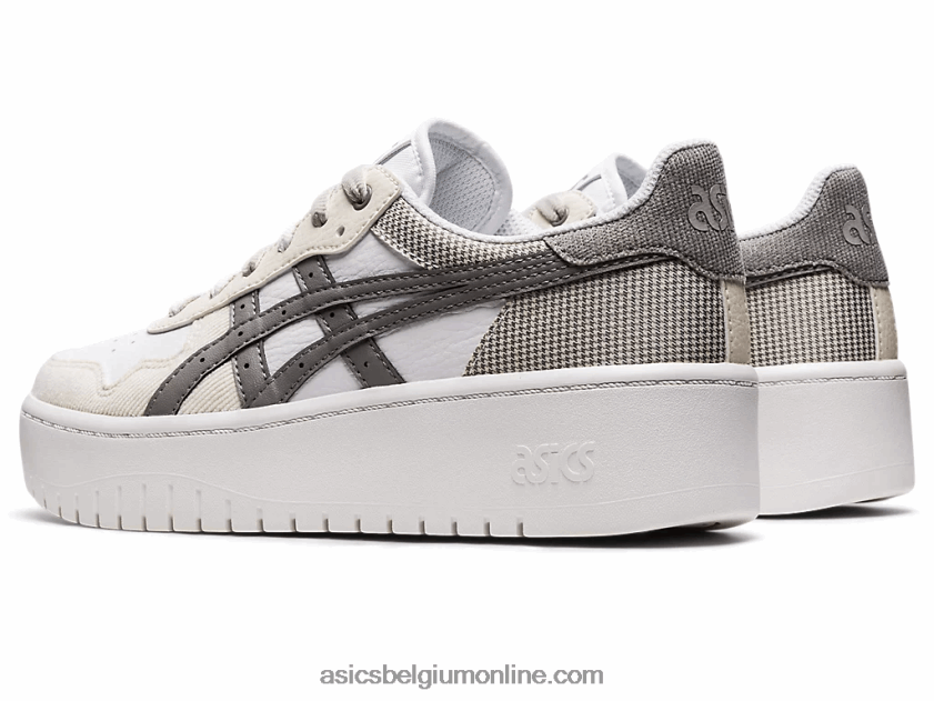 japanse pf V6HXR22816 wit/kleigrijs Asics
