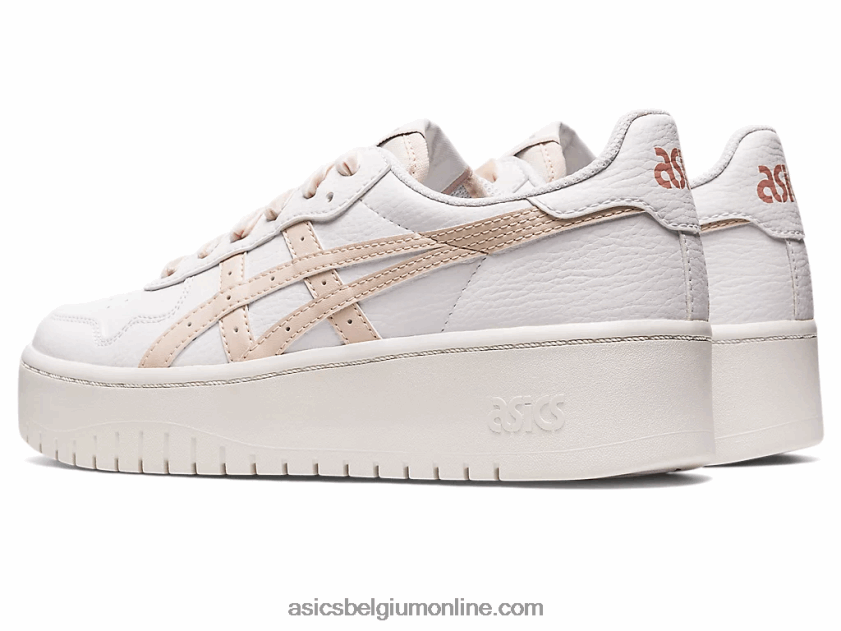japanse pf nagino V6HXR22237 wit/mineraalbeige Asics