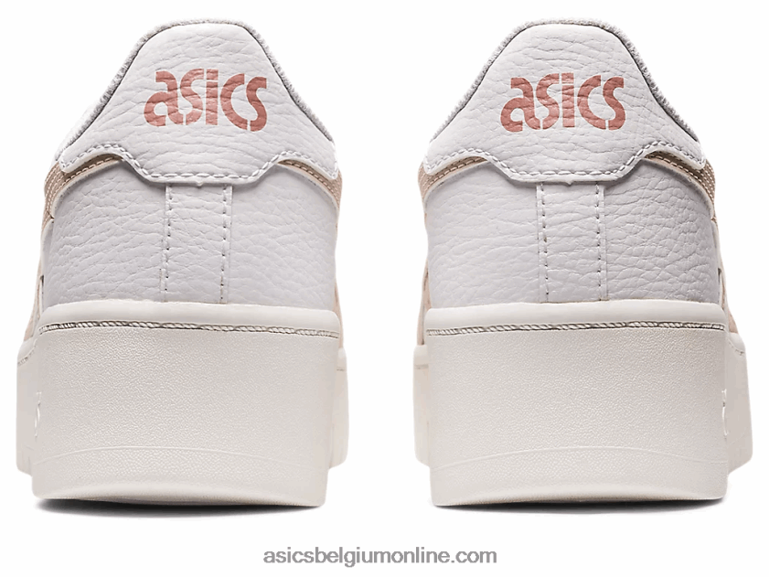 japanse pf nagino V6HXR22237 wit/mineraalbeige Asics