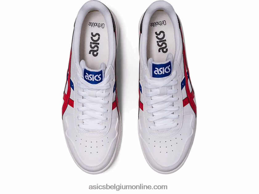 japanse s V6HXR2648 wit/klassiek rood Asics