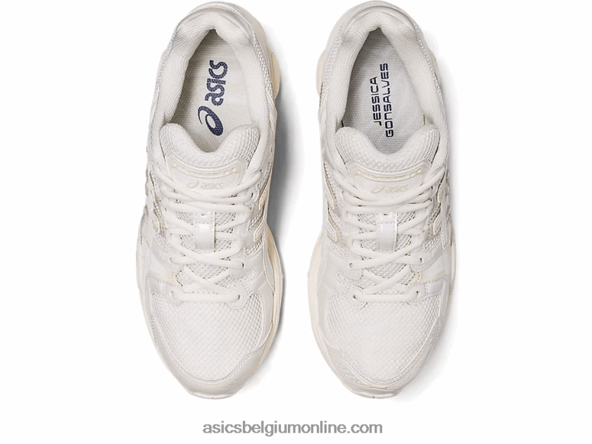 jessica gonsalves gel-nimbus 9 V6HXR2696 creme/wit Asics
