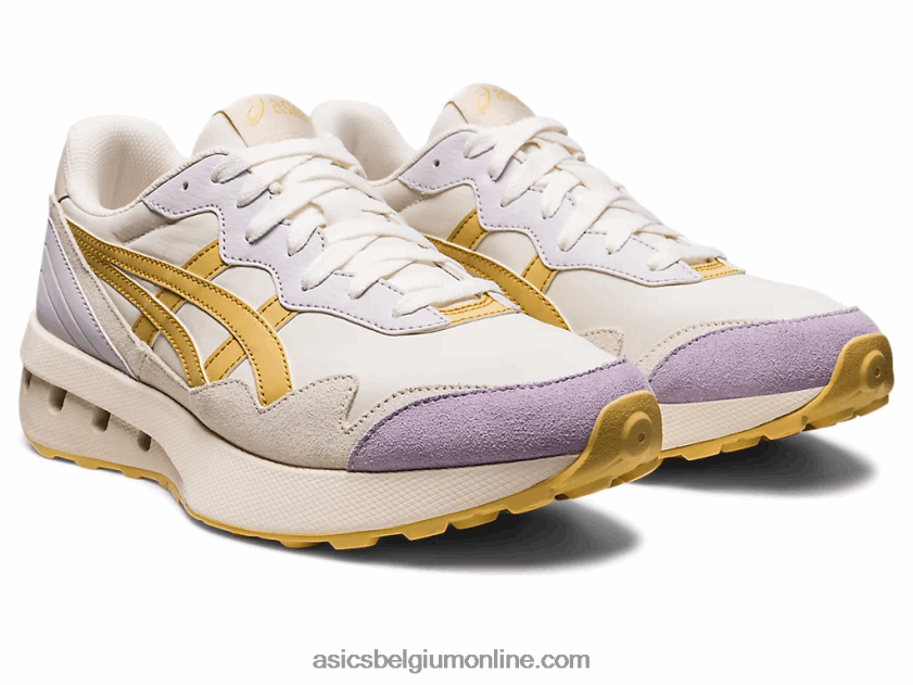 jogging x81 V6HXR2644 creme/mineraalbruin Asics