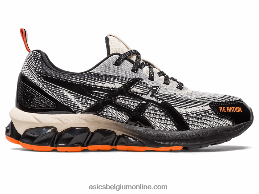 p.e natie x gel-quantum 180 vii V6HXR22381 ivoor/zwart Asics