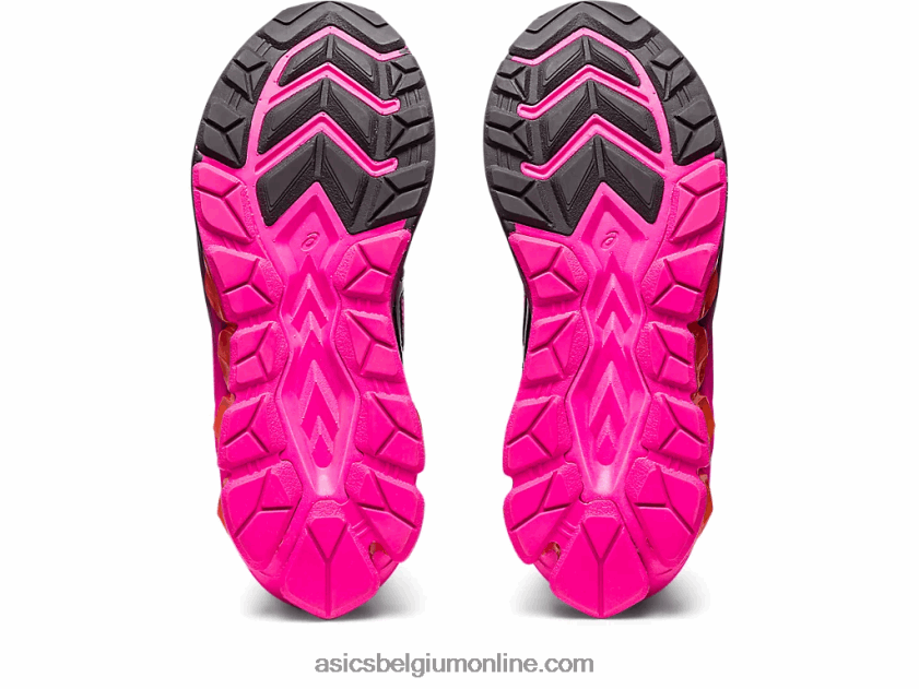 p.e natie x gel-quantum 180 vii V6HXR22382 roze glo/zwart Asics