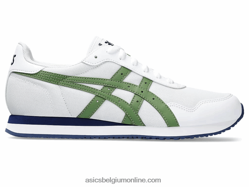tijger loper V6HXR2208 wit/cedergroen Asics