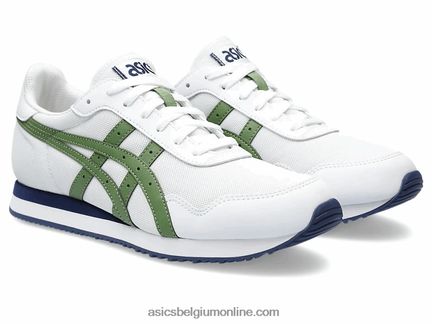 tijger loper V6HXR2208 wit/cedergroen Asics