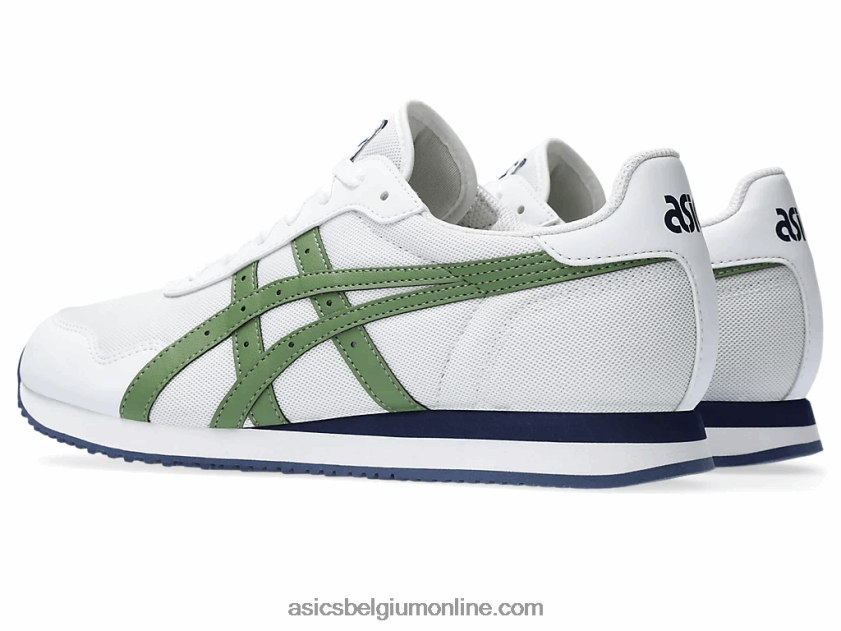 tijger loper V6HXR2208 wit/cedergroen Asics
