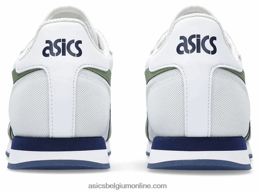 tijger loper V6HXR2208 wit/cedergroen Asics