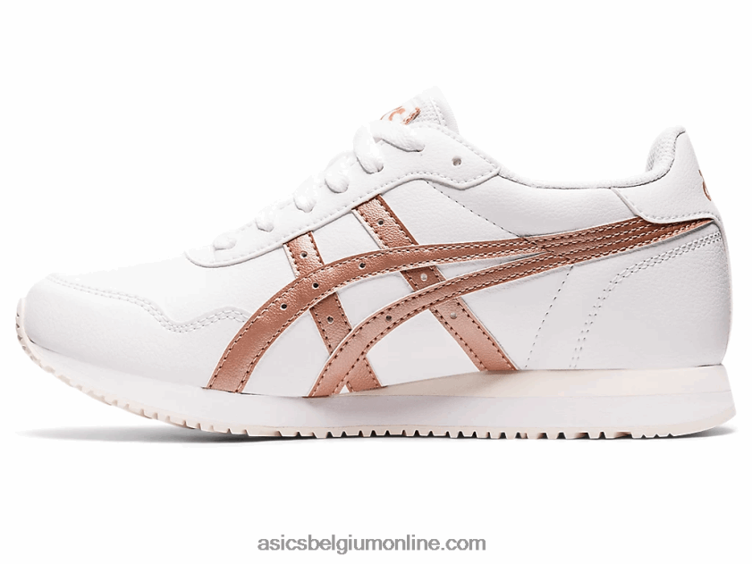 tijger loper V6HXR23140 wit/rosé goud Asics