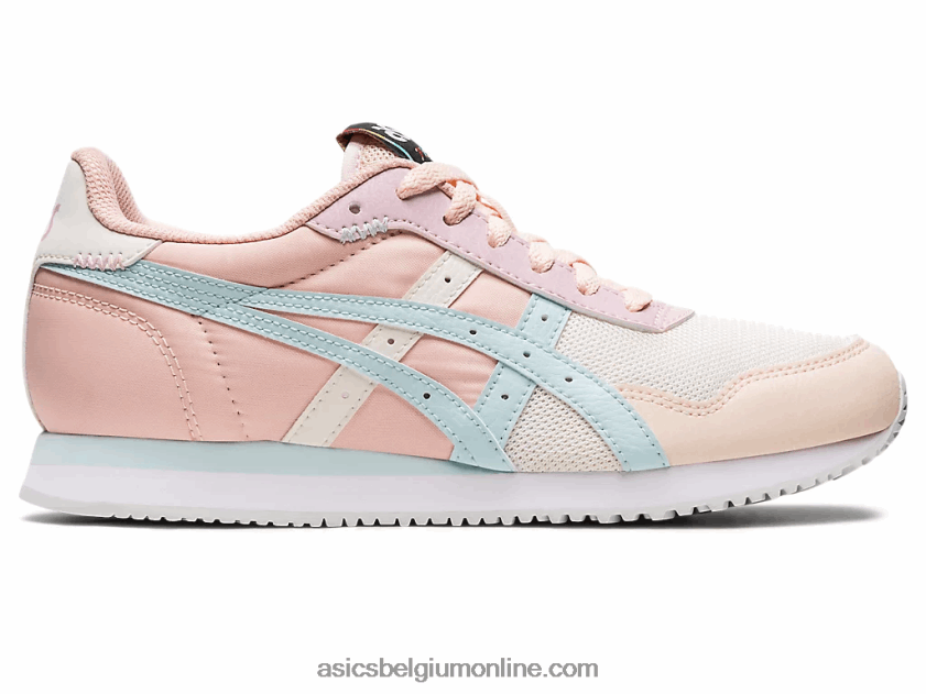 tijger loper V6HXR23150 creme/aqua engel Asics