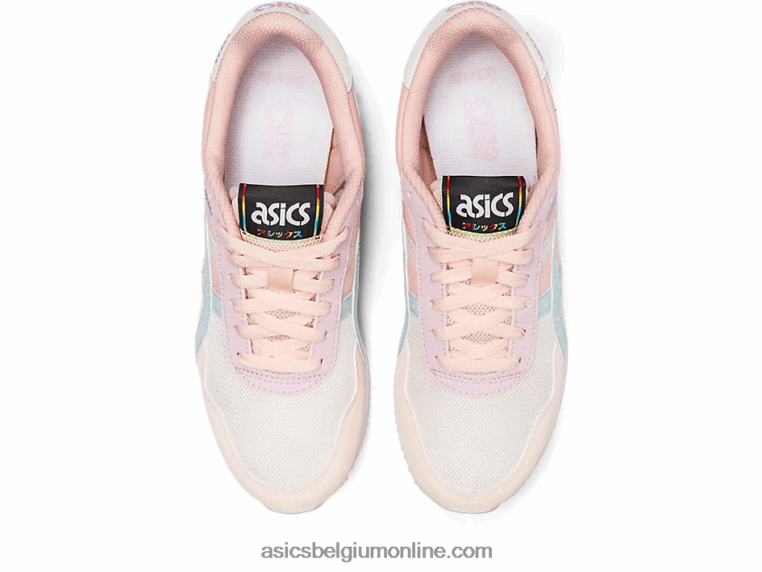 tijger loper V6HXR23150 creme/aqua engel Asics