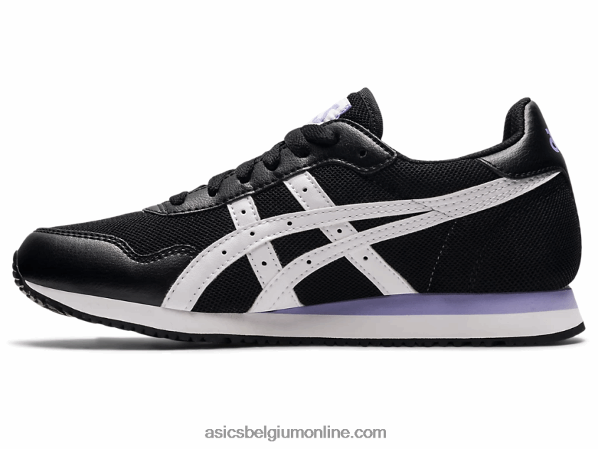 tijger loper V6HXR23734 zwart wit Asics